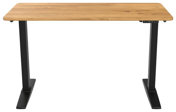 PSACÍ STŮL, dub artisan, 120/60/71-116 cm Carryhome - Kancelářské stoly