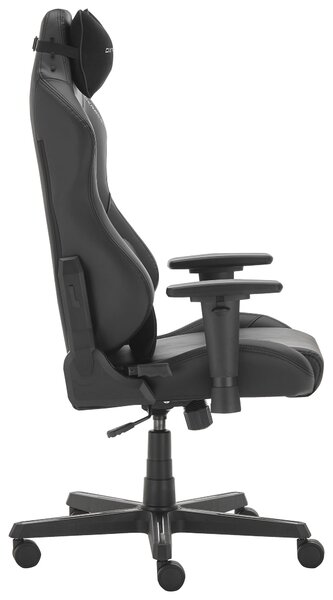 HERNÍ ŽIDLE, vzhled kůže, černá Dxracer - Herní židle