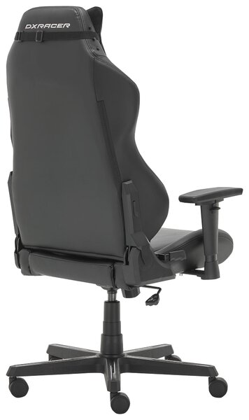 HERNÍ ŽIDLE, vzhled kůže, černá Dxracer - Herní židle