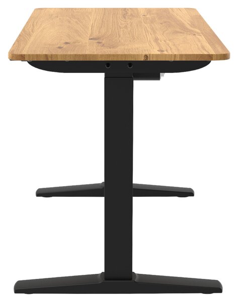 PSACÍ STŮL, dub artisan, 120/60/71-116 cm Carryhome - Kancelářské stoly