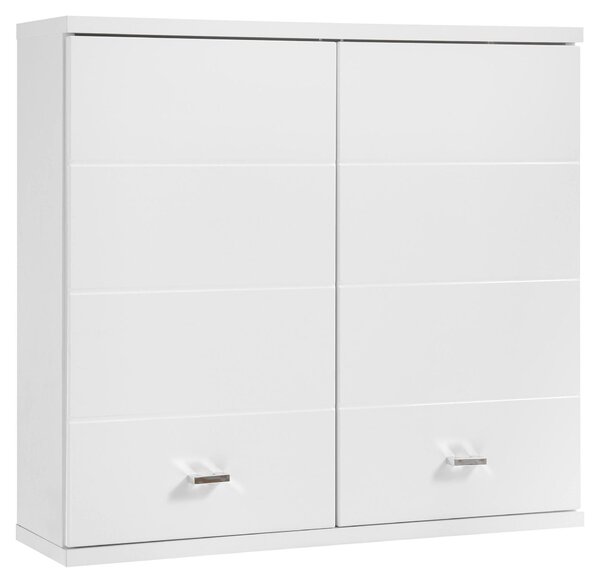 ZÁVĚSNÁ SKŘÍŇKA, vysoce lesklá bílá, bílá, 76/71/23 cm Xora - Koupelnové série