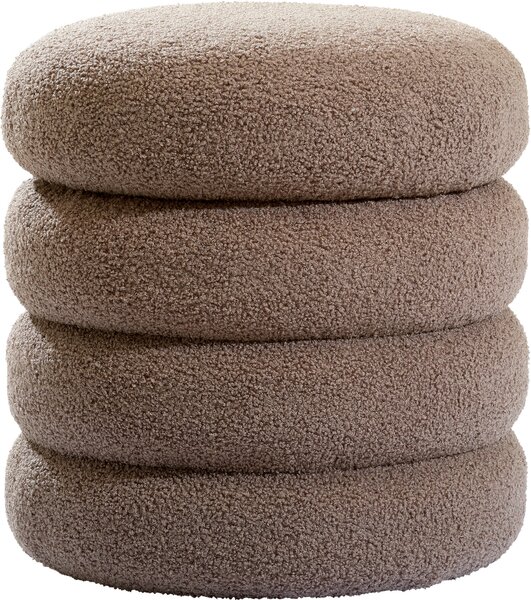 TABURET, textil, 41/42/41 cm Xora - Taburety