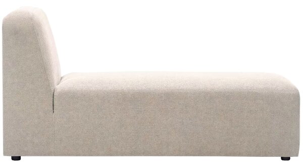 Béžová látková lenoška Kave Home Neom 152 cm