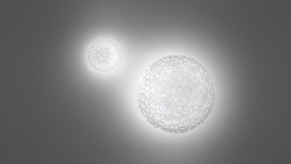 Artemide nástěnné/stropní svítidlo Meteorite 35 E27 max 21 W 220-240 V