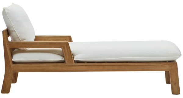Zahradní látkové lehátko Kave Home Forcanera 170 cm