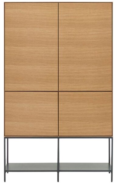 Dubová komoda Kave Home Vedrana 97,5 x 40 cm