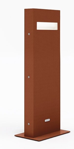Artemide venkovní LED svítidlo Nuda 50 Monolateral 8 W 220-240 V 3000K rust
