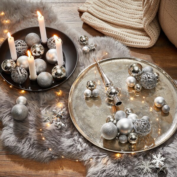 SADA VÁNOČNÍCH KOULÍ 111dílné X-Mas - Vánoční ozdoby, Online Only
