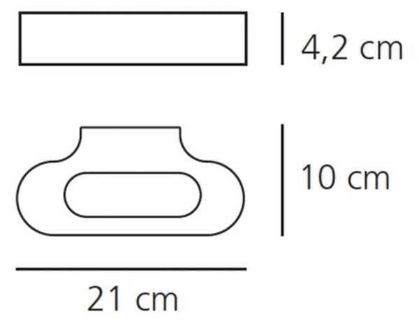 Artemide nástěnné svítidlo Talo 20 W 3000K stmívatelné