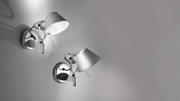 Artemide nástěnné svítidlo Tolomeo Faretto LED 6 W 3000K bez vypínače