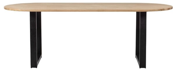 WOOOD Dubový oválný jídelní stůl Cletis 220 x 90 cm II