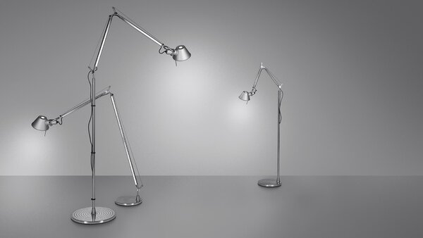 Artemide stojací lampa Tolomeo LED TW 11 W stmívatelná bez základny
