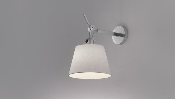 Artemide nástěnné svítidlo Tolomeo Wall Diffusor 24 E27 max 17 W bez stínítka