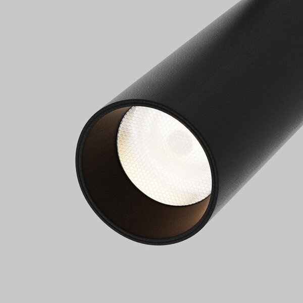 M TR032-2-12W3K-S-B Svítidlo pro kolejnicový systém Focus LED 3000K 12W teplá bílá 840lm černý hliník nízké odlesky Exility - MAYTONI