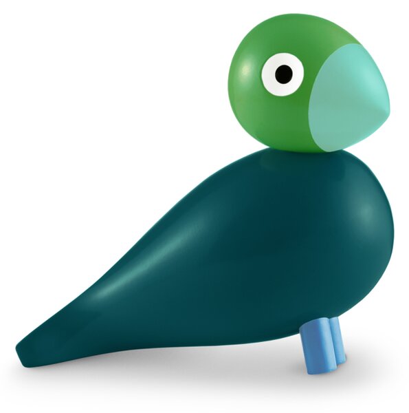 Dřevěný ptáček Flora Year Bird 2026 Kay Bojesen Denmark