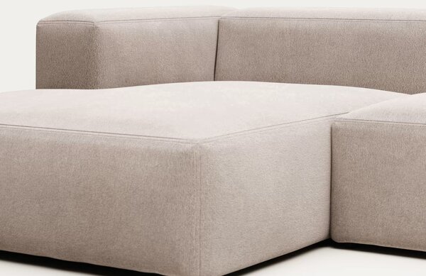 Kave Home Rohová pohovka Blok 330 cm, levá – vystavený kus