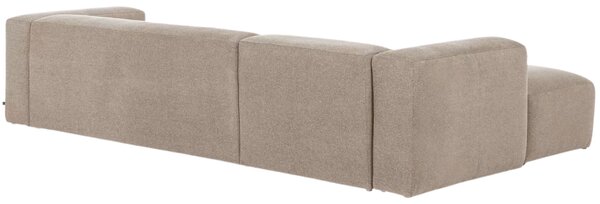 Kave Home Rohová pohovka Blok 330 cm, levá – vystavený kus
