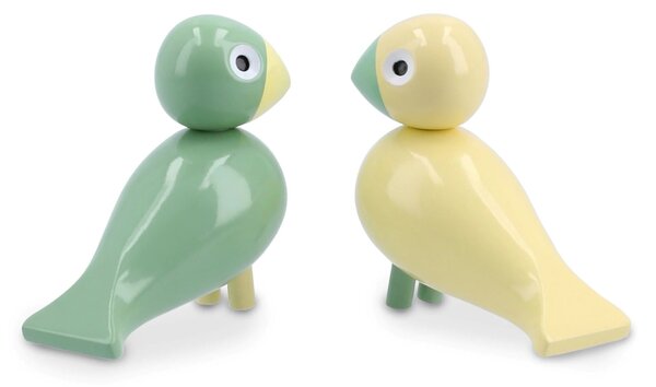 Ptáčci Kay Bojesen Liliput Yellow/Green – set 2 ks Kay Bojesen Denmark