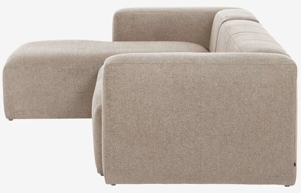 Kave Home Rohová pohovka Blok 330 cm, levá – vystavený kus