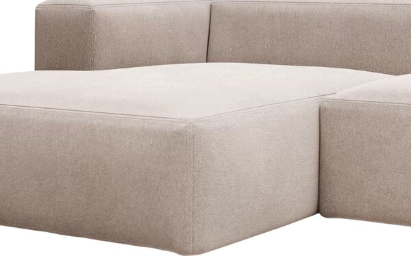 Kave Home Rohová pohovka Blok 240 cm, levá