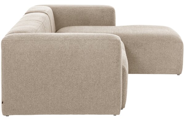 Kave Home Rohová pohovka Blok 330 cm, pravá