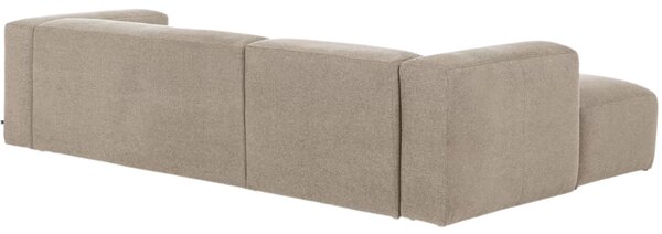 Kave Home Rohová pohovka Blok 300 cm, levá