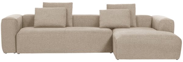 Kave Home Rohová pohovka Blok 330 cm, pravá