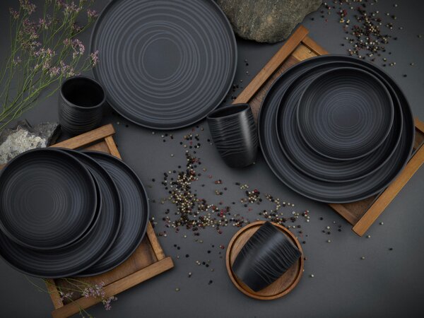KOMBINOVANÁ SOUPRAVA, 16dílné, kamenina Creatable - Online Only nádobí, Online Only
