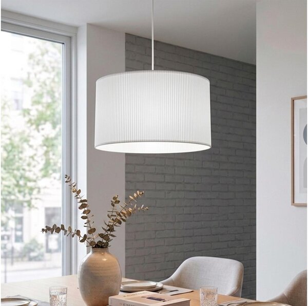 BRILAGI - Lustr na lanku SIRIJA MODERN 1xE27/60W/230V pr. 35 cm bílá