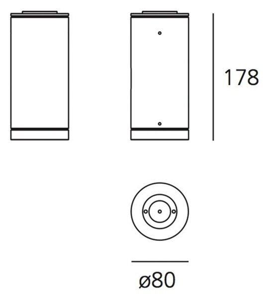 Artemide stropní svítidlo Calumet 8 4 W 220-240 V 3000K 25°