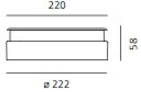 Artemide venkovní LED svítidlo Ego 220 Flat 14 W 3000K čtvercové