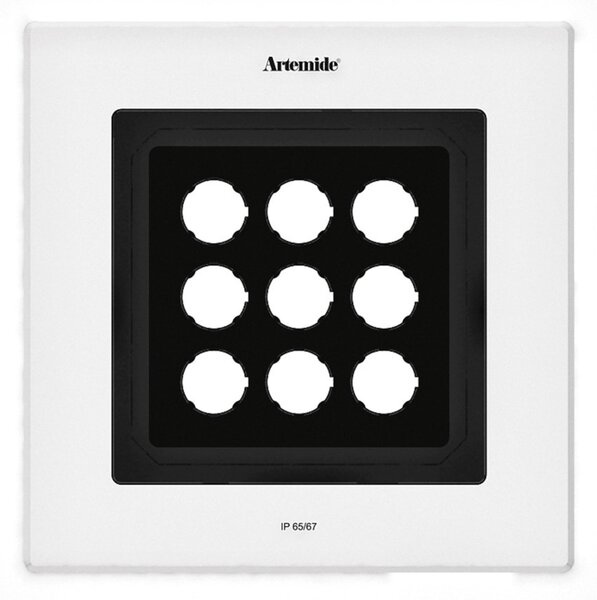 Artemide vestavné LED svítidlo Ego Flat Square 14 W 3000K 220x220 mm