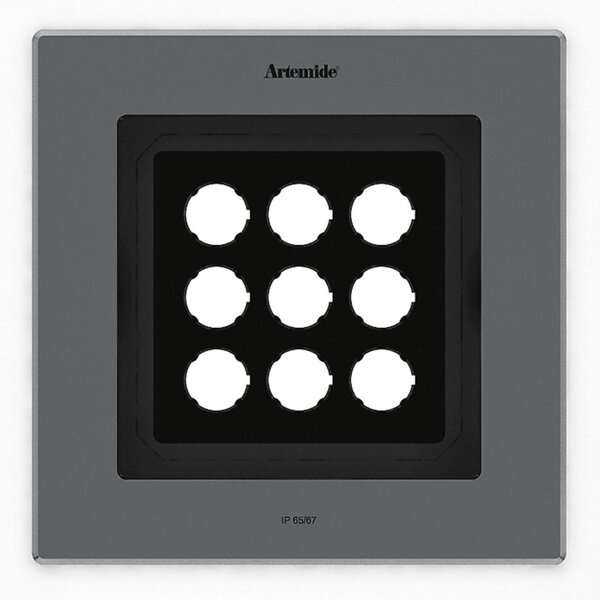 Artemide LED vestavné svítidlo Ego Flat 220 Square 14 W 3000K 38° IK10
