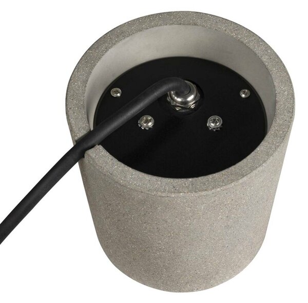 BIG WHITE SLV CONCRETO FL stojací lampa, kulatá GU10 šedá 10 W 1006408