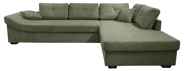 ROHOVÁ SEDAČKA, textil, šalvějově zelená Carryhome - Sedací soupravy, Online Only