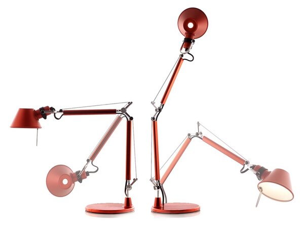 Artemide stolní lampa Tolomeo Micro Gold E14 max 6 W zlatá