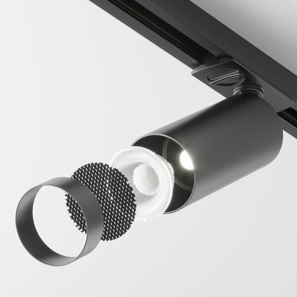Maytoni Reflektorové LED svítidlo FOCUS 12W pro systém 1F systém UNITY, v. 15,8 cm, 3000K nestmívatelné