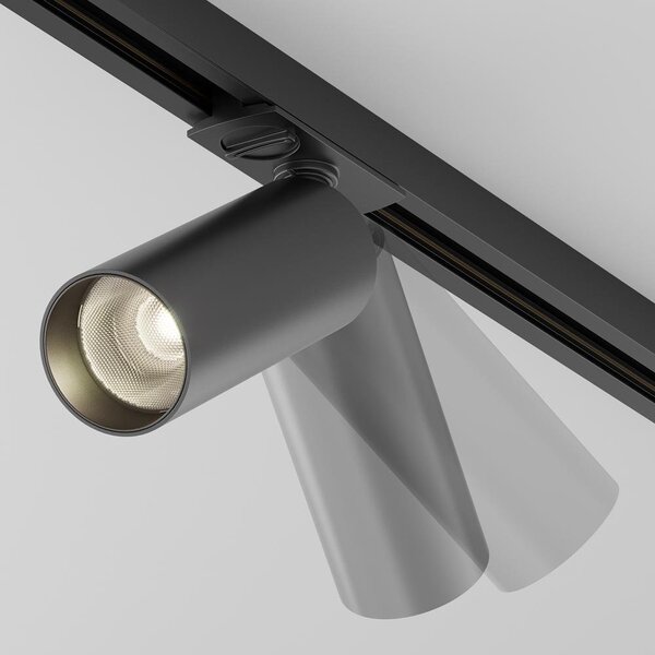 Maytoni Reflektorové LED svítidlo FOCUS 12W pro systém 1F systém UNITY, v. 15,8 cm, 3000K nestmívatelné