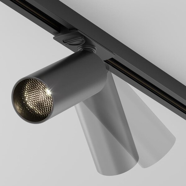Maytoni Reflektorové LED svítidlo FOCUS 12W pro systém 1F systém UNITY, v. 15,8 cm, 3000K nestmívatelné