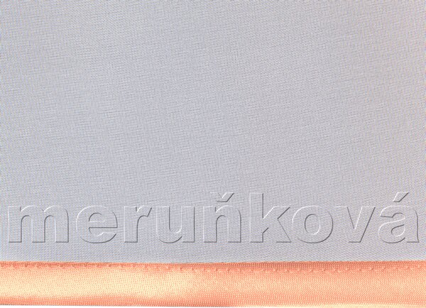 Voálová záclona Lifta - mix barev meruňková 130x300
