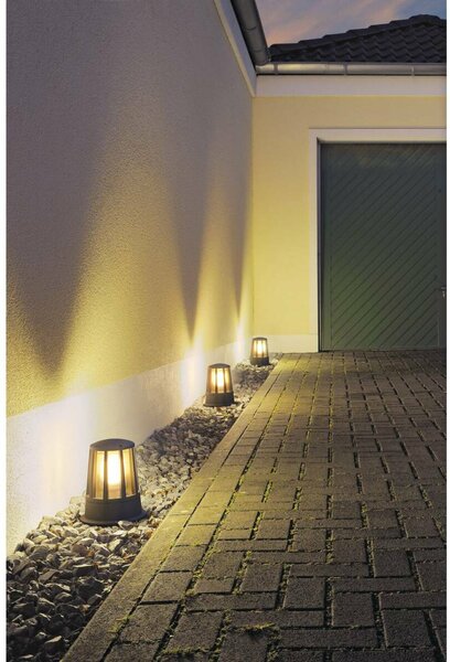 BIG WHITE SLV CONE, venkovní stojací lampa, A60, IP54, antracit, max. 100 W 230435