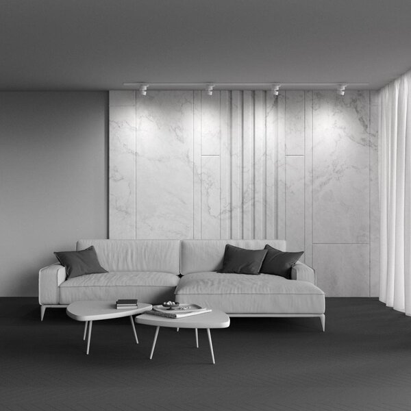 Maytoni Reflektorové LED svítidlo ONDA 12W pro 1F systém UNITY, v. 80 mm, 3000K nestmívatelné Barva: Bílá