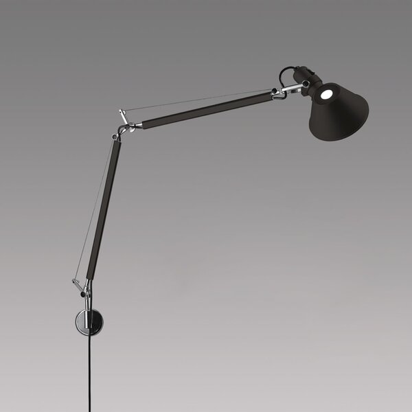 Artemide stolní/nástěnná lampa Tolomeo Mini 8 W E27 černá bez podstavce