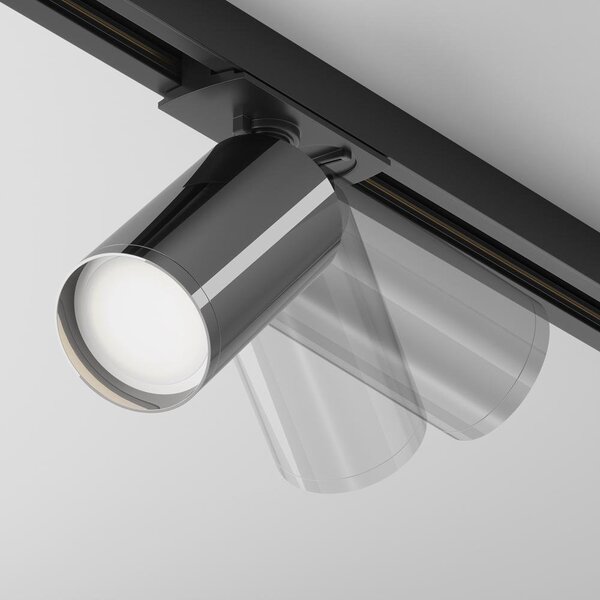Maytoni Reflektorové svítidlo FOCUS S 1xGU10 pro 1F systém UNITY, v. 12,5 cm, grafitová-černá