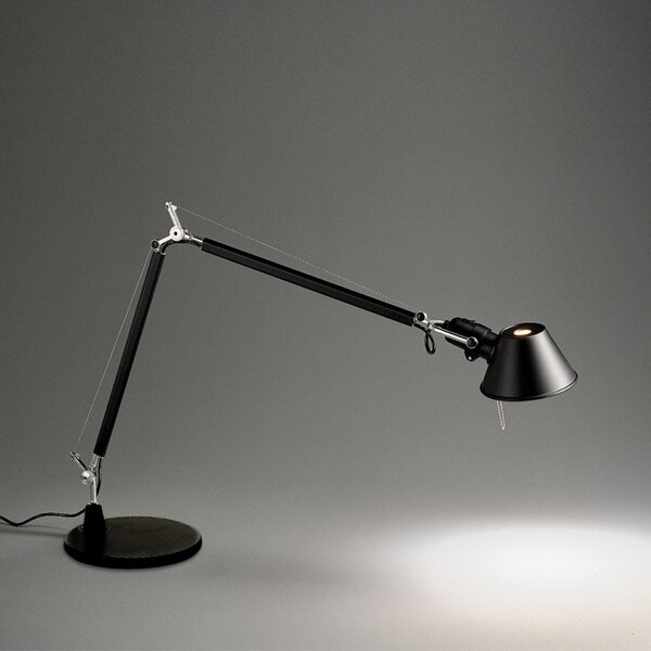 Artemide stolní/nástěnná lampa Tolomeo Mini 8 W E27 černá bez podstavce