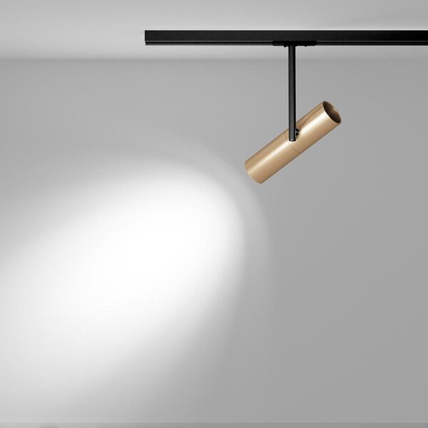 Maytoni Reflektorové svítidlo ELTI 1xGU10 pro 1F systém UNITY, v. 20,3 cm, zlaté