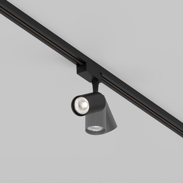 Maytoni Reflektorové LED svítidlo VUORO černé 6W pro 1F systém UNITY, v. 13 cm, 4000K nestmívatelné