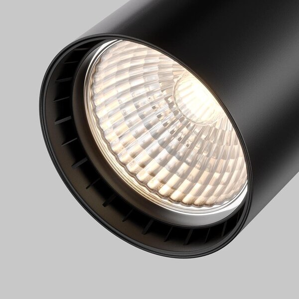 Maytoni Reflektorové LED svítidlo VUORO černé 10W pro 1F systém UNITY, v. 14,7 cm, 3000K nestmívatelné