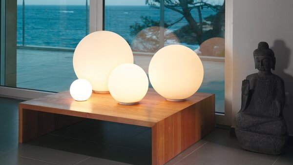 Artemide stolní lampa Dioscuri 25 E27 max 12 W stmívatelná