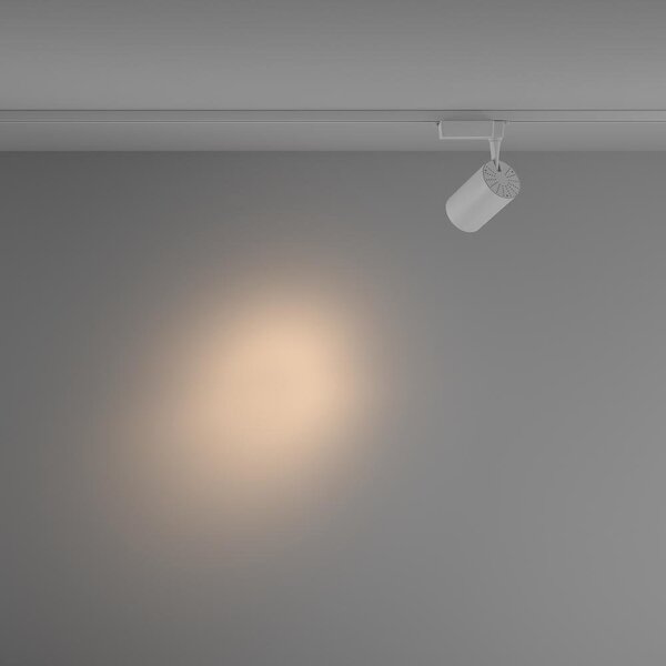 Maytoni Reflektorové LED svítidlo VUORO bílé 15W pro 1F systém UNITY, v. 16,5 cm, 3000K nestmívatelné